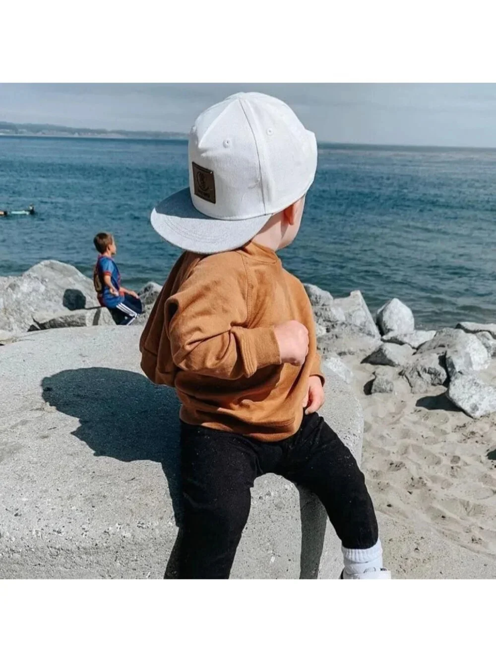Cozy Baby Boy Sweatsuit Set - Solid Color Hoodie & Sweatpants for Toddler